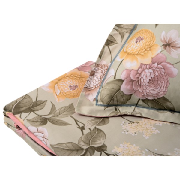 Фото - Комплект постільної білизни SOHO Elle 200х230 Bouquet Olive (A130057)