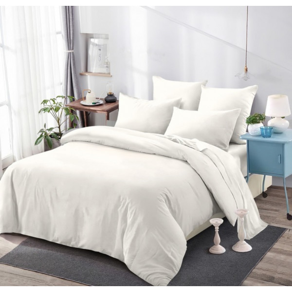 Фото - Комплект постільної білизни SOHO Lounge 200х230 One White (A130195)