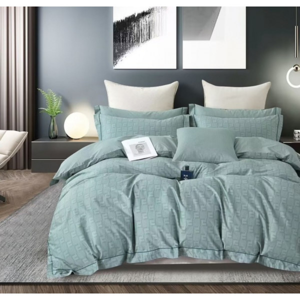 Фото - Комплект постельного белья SOHO Studio 200х230 Geometria Turquoise (A130053)