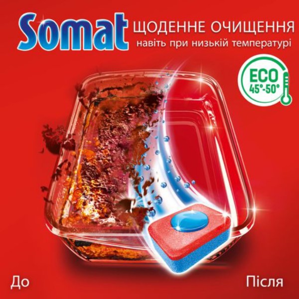 Фото - Таблетка для посудомийної машини Somat Classic 95 шт