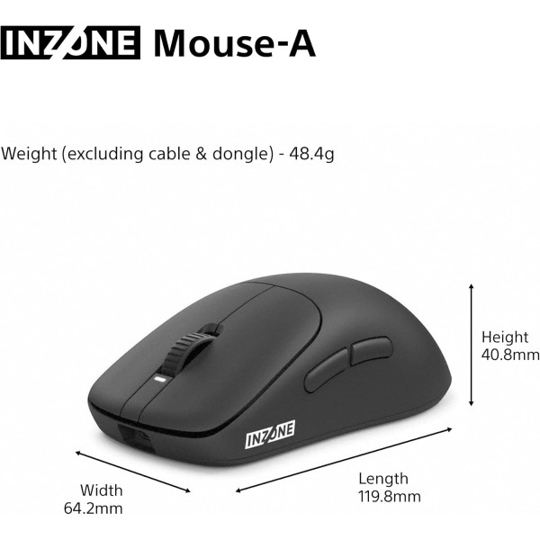 Фото - Мышь беспроводная игровая Sony INZONE Wireless (MSEG500B.E)