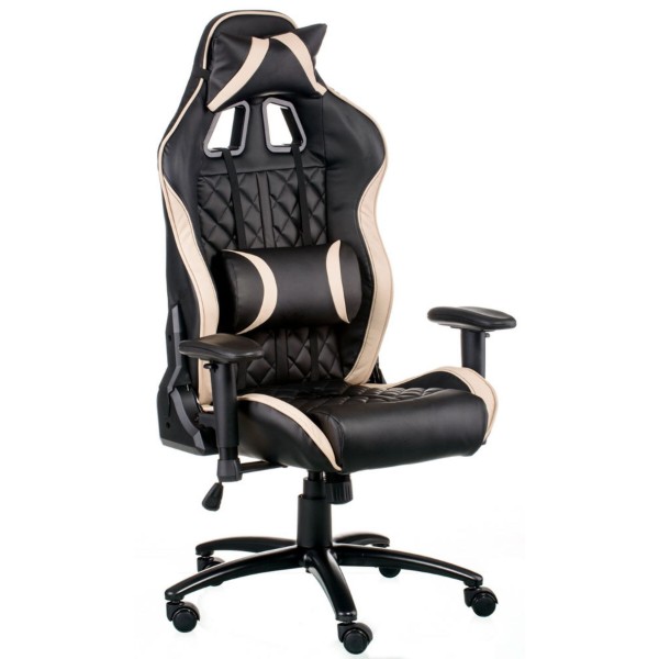 Фото - Кресло для геймеров Special4You ExtremeRace 3 black/cream (E5654)