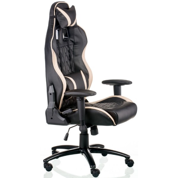 Фото - Кресло для геймеров Special4You ExtremeRace 3 black/cream (E5654)