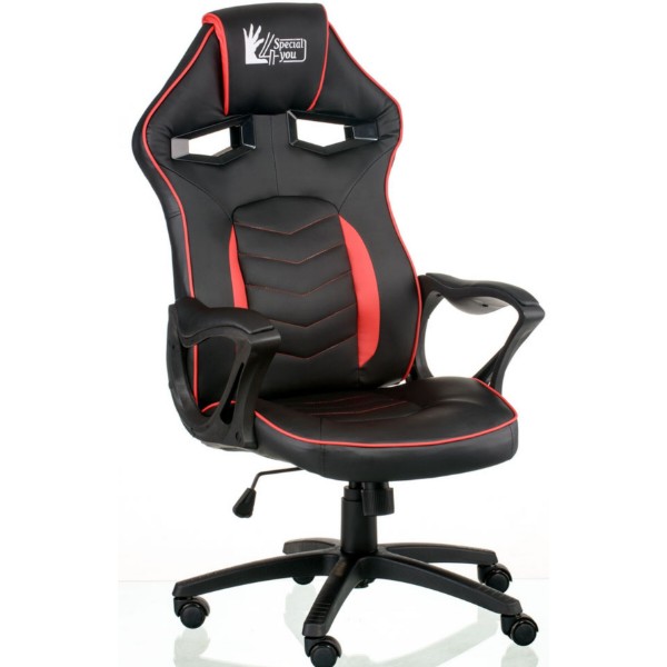 Фото - Кресло для геймеров Special4You Nitro black/red (E5579)