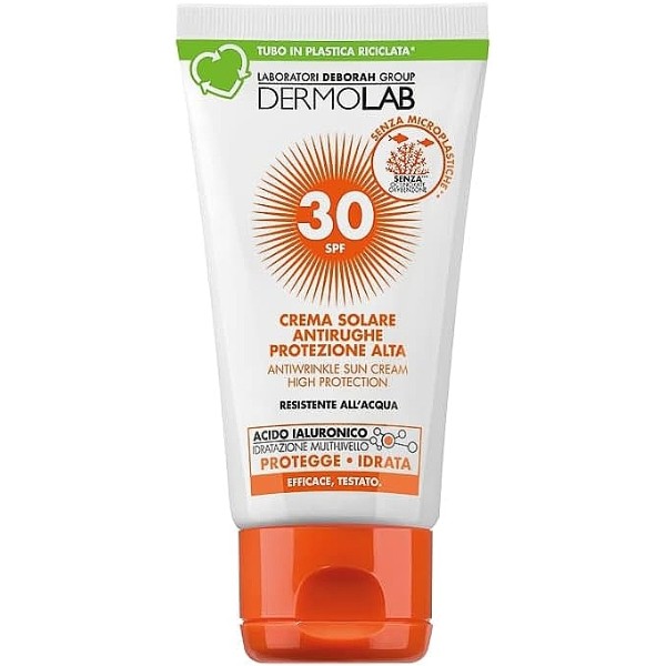 Фото - Средство для загара DERMOLAB крем против морщин для лица и шеи SPF 30 50 мл (8009518491838)