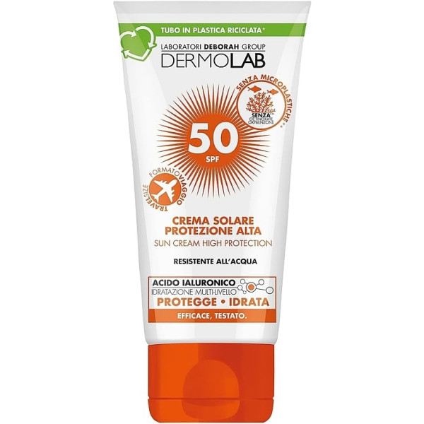Фото - Засіб для засмаги DERMOLAB крем для обличчя та тіла SPF 50 200 мл (8009518491753)