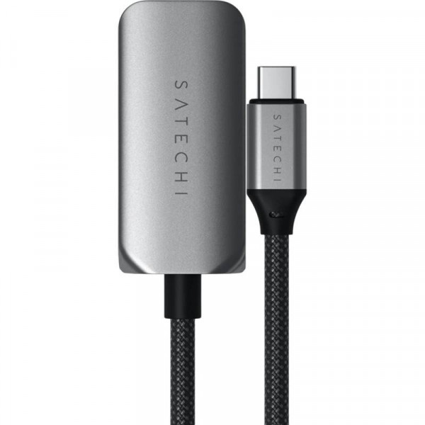 Фото - Перехідник USB-RJ-45 Satechi USB-C 2.5 Gigabit Ethernet Adapter Space Gray (ST-AE25M)