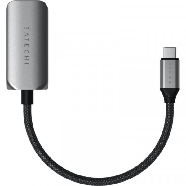 Фото - Перехідник USB-RJ-45 Satechi USB-C 2.5 Gigabit Ethernet Adapter Space Gray (ST-AE25M)