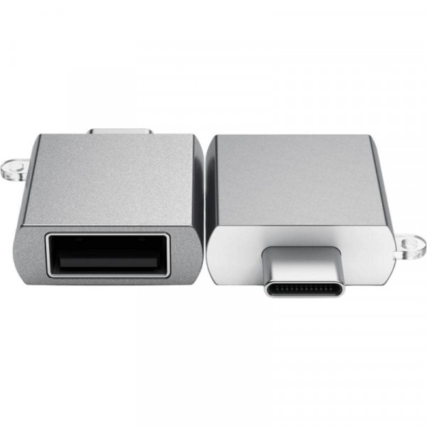 Фото - Перехідник Satechi Type-C USB Adapter Space Gray (ST-TCUAM)