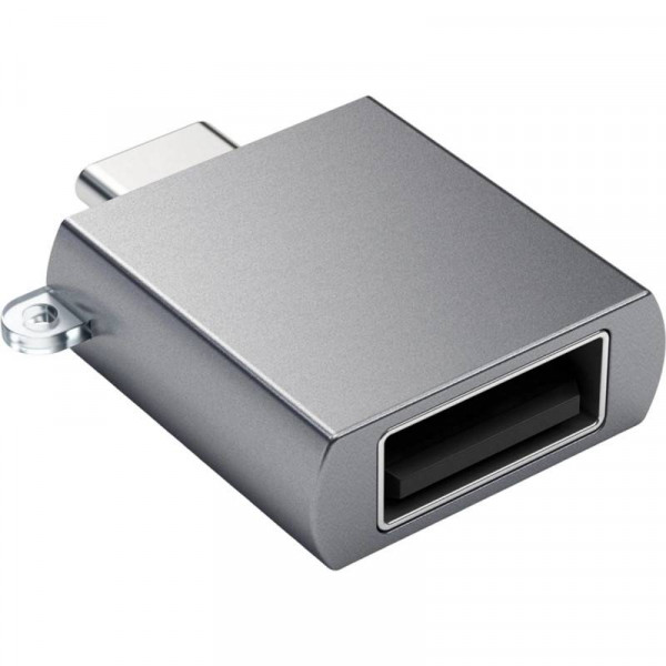 Фото - Перехідник Satechi Type-C USB Adapter Space Gray (ST-TCUAM)