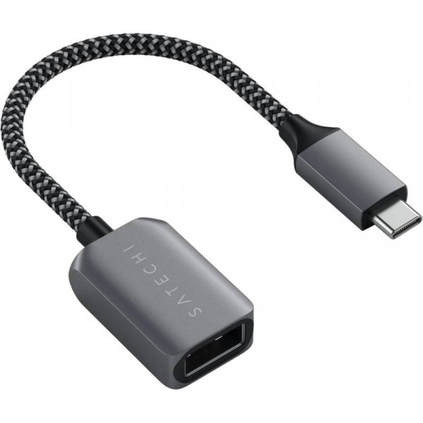 Фото - Переходник Satechi USB-C to USB 3.0 Adapter Cable Space Gray (ST-UCATCM)