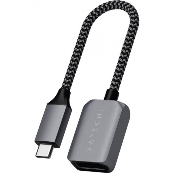 Фото - Переходник Satechi USB-C to USB 3.0 Adapter Cable Space Gray (ST-UCATCM)