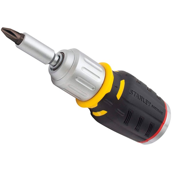 Фото - Отвертка со сменными битами Stanley FMHT0-62688 + 6 бит FatMax Stubby