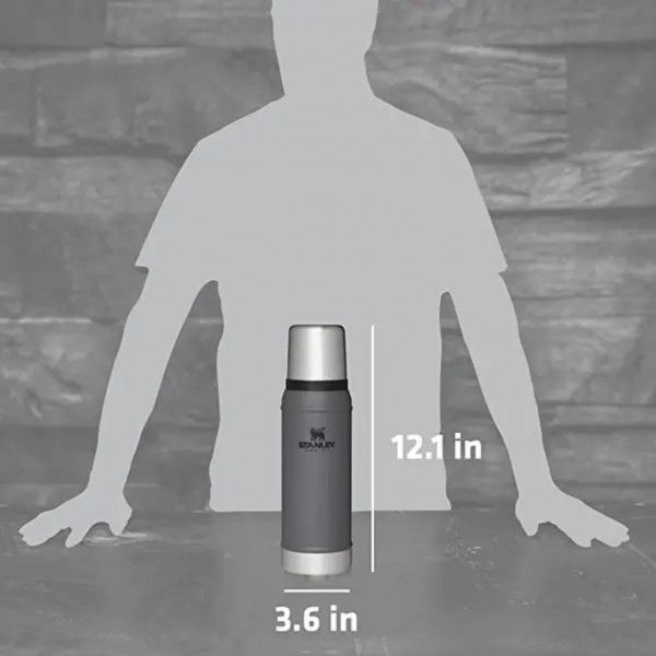 Фото - Термос Stanley Legendary Classic Charcoal 0,75 л