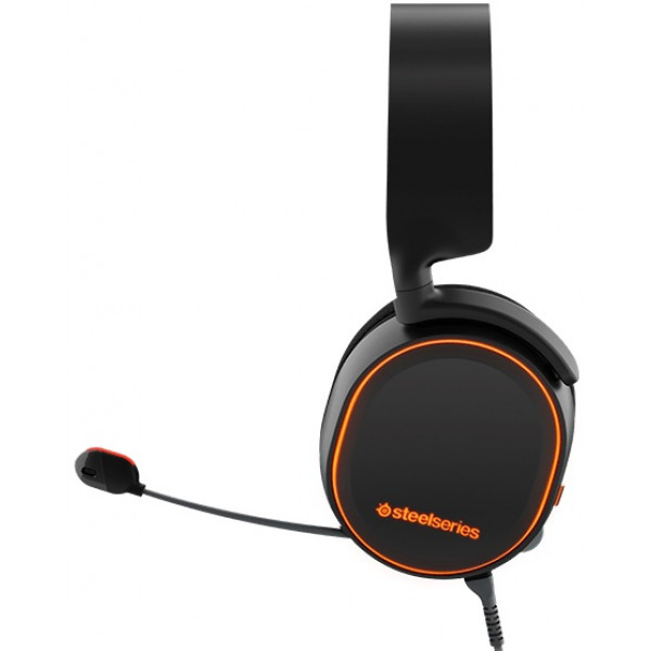 Фото - Гарнітура дротова SteelSeries Arctis 5 Black (61443)