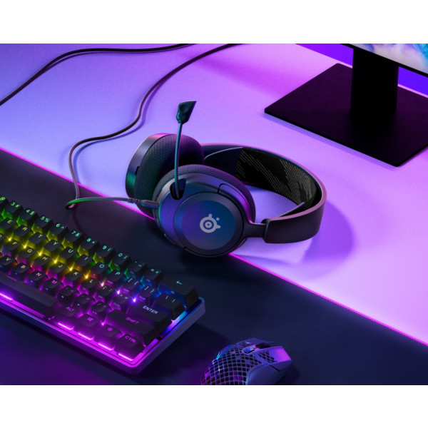 Фото - Гарнітура дротова ігрова SteelSeries Arctis Nova 1X (61616)