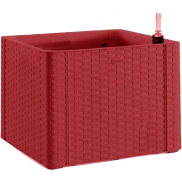 Фото - Вазон Stefanplast Deluxe красный 43х43х33 см 75708