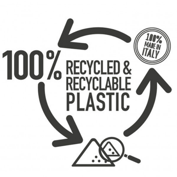 Фото - Вазон Stefanplast Ethica 20x20 см белый 68050