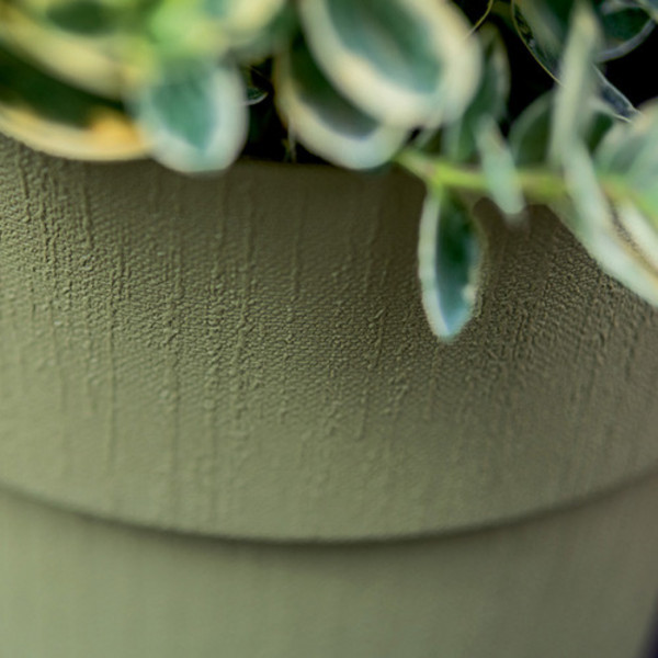 Фото - Вазон Stefanplast Ethica 20x20 см оливковый 68052