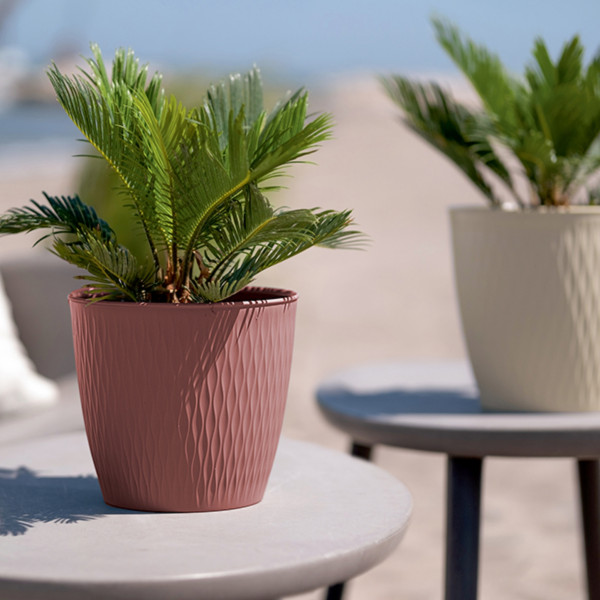 Фото - Вазон Stefanplast LIBERTY графит 20х19 см 87202