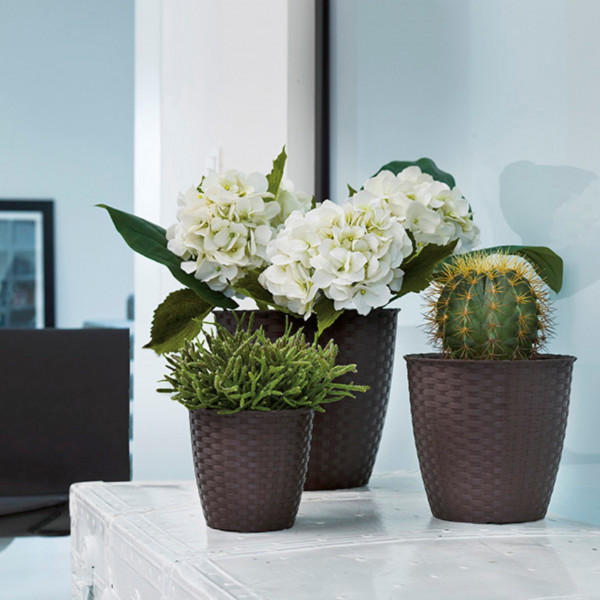 Фото - Вазон Stefanplast NATURAL 14х12,8 см 73452