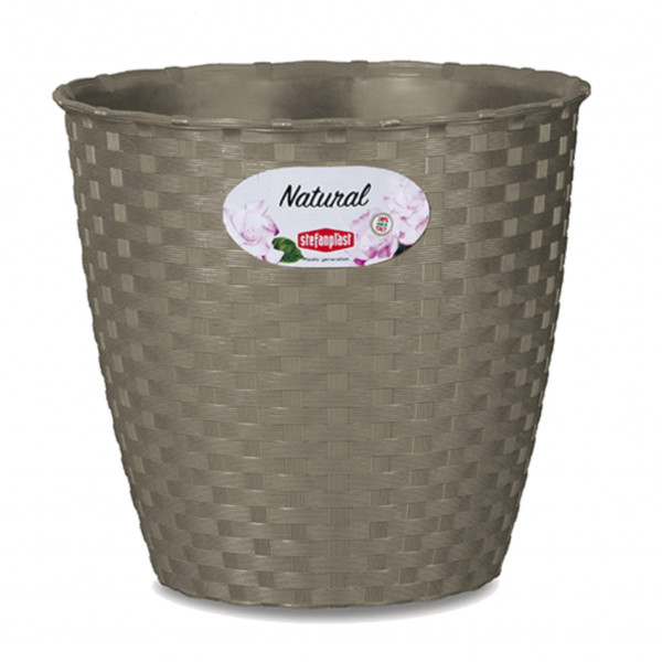 Фото - Вазон Stefanplast NATURAL 29х26,5 см 73484