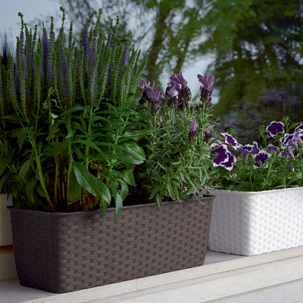 Фото - Вазон Stefanplast NATURAL 30х13х11 см 73602