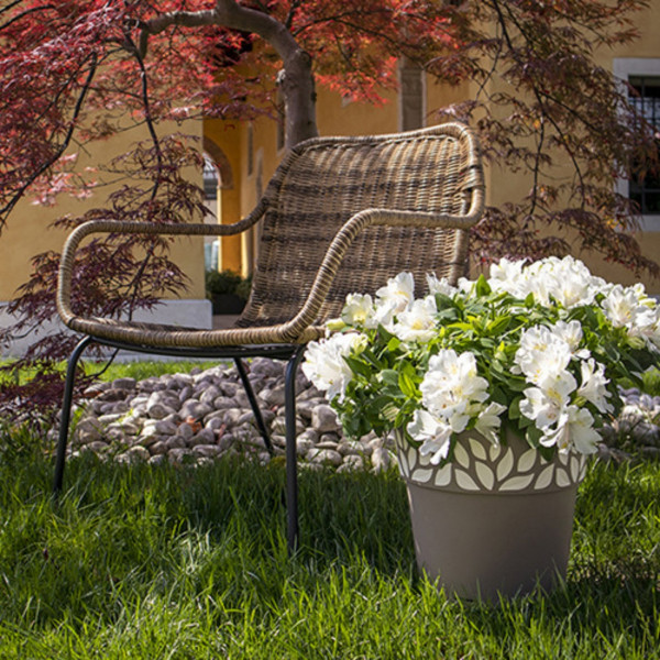 Фото - Вазон Stefanplast OPERA Cloe 20 см капучино/ваниль 94079