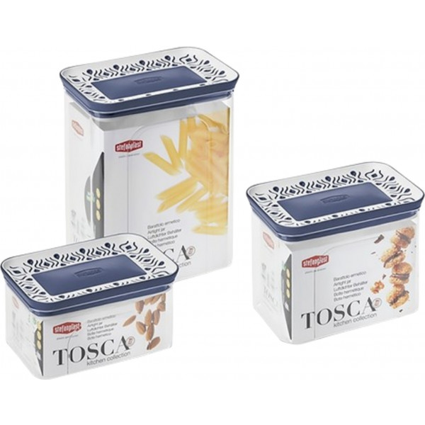 Фото - Набор емкостей для хранения Stefanplast TOSCA (55684)