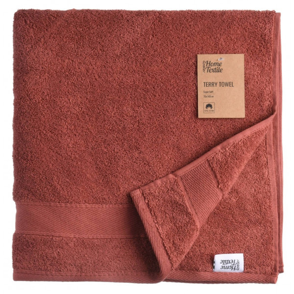 Фото - Рушник банний Ardesto махрове SuperSoft теракота 70х140 см (ART2270RT)