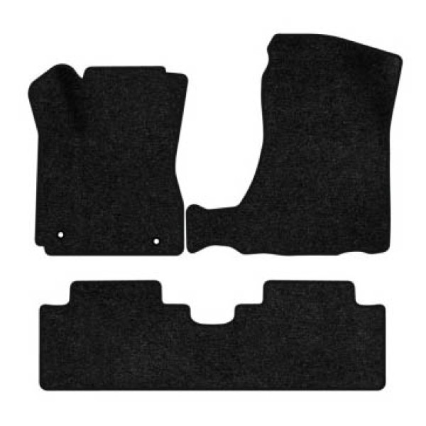 Фото - Коврики ворсовые в салон авто EVAtech Standard для Hyundai Tucson (JM) AT 2004-2010 1 поколение SUV Korea черный кант HY43594ZD3TL2VEB