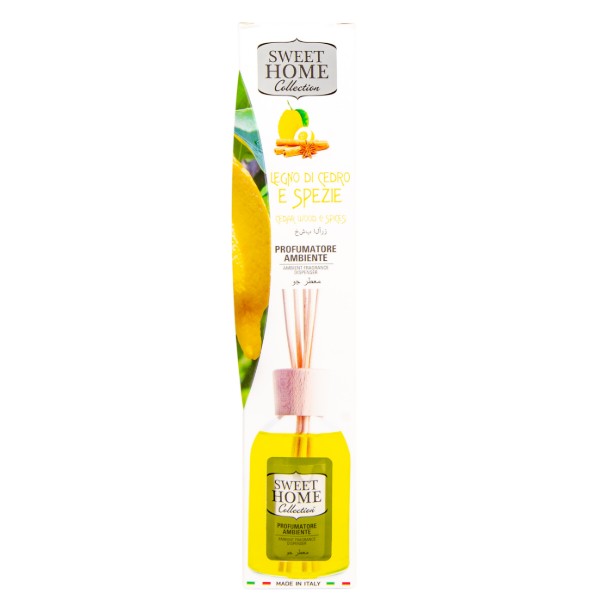 Фото - Аромадифузор Sweet Home CEDAR WOOD & SPICES 100 мл (SACCWS100)