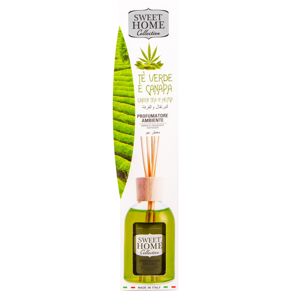 Фото - Аромадифузор Sweet Home GREEN TEA & HEMP 100 мл (SACGT100)