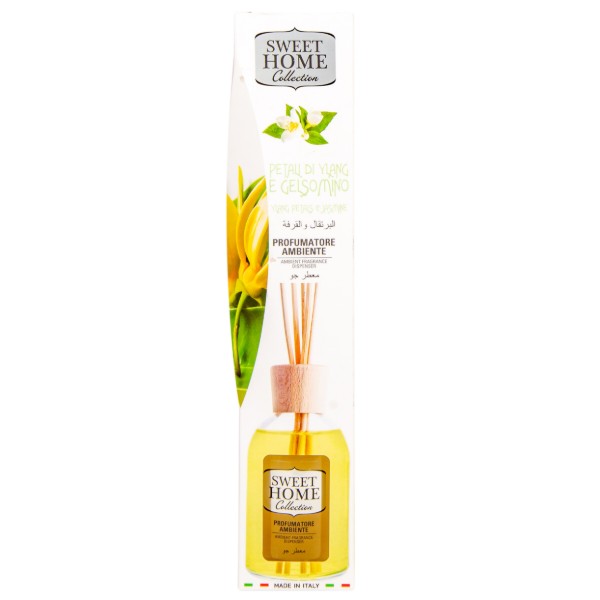 Фото - Аромадиффузор Sweet Home JASMINE & YLANG LEAFS 100 мл (SACJYL100) Фото - Аромадиффузор Sweet Home JASMINE & YLANG LEAFS 100 мл (SACJYL100)