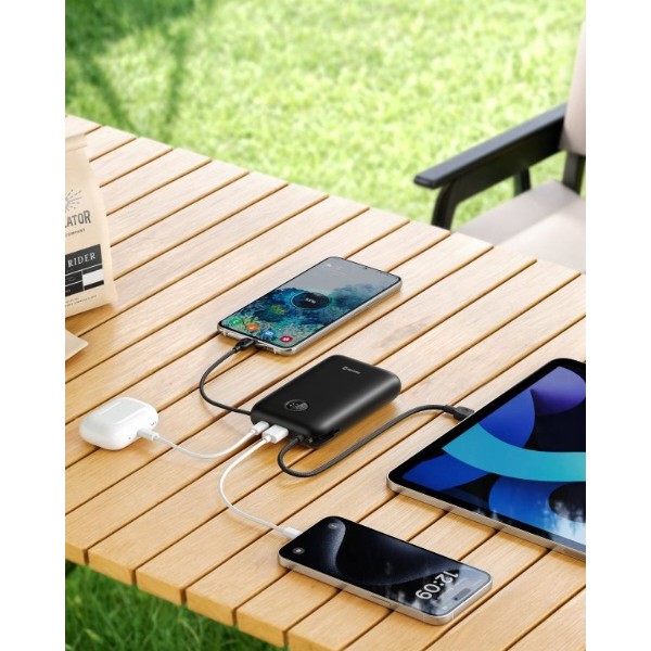 Фото - Батарея мобильная Swissten VOLTBOX 30000 mAh 35 Вт PD Type-C/Lightning Black (8595217490574)