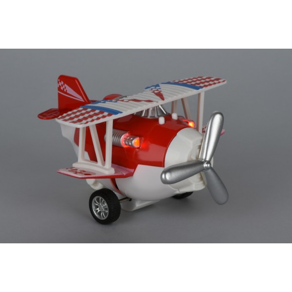Фото - Пассажирский воздушный транспорт Same Toy Aircraft Красный со светом и музыкой (SY8012Ut-3)