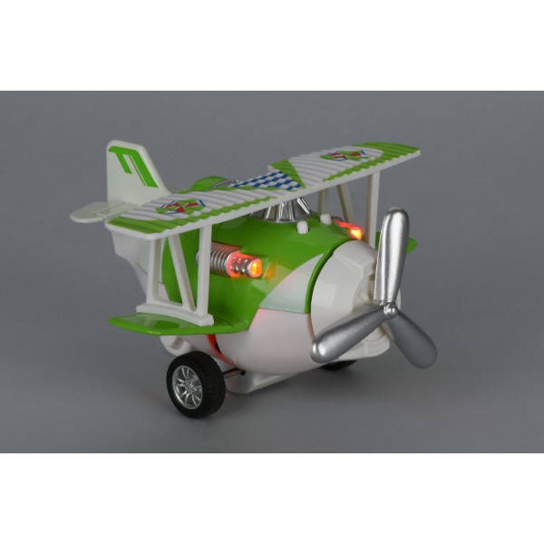 Фото - Пассажирский воздушный транспорт Same Toy Aircraft Зеленый со светом и музыкой (SY8012Ut-4)