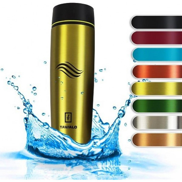 Фото - Термочашка Tavialo 460 мл Yellow (188107460)