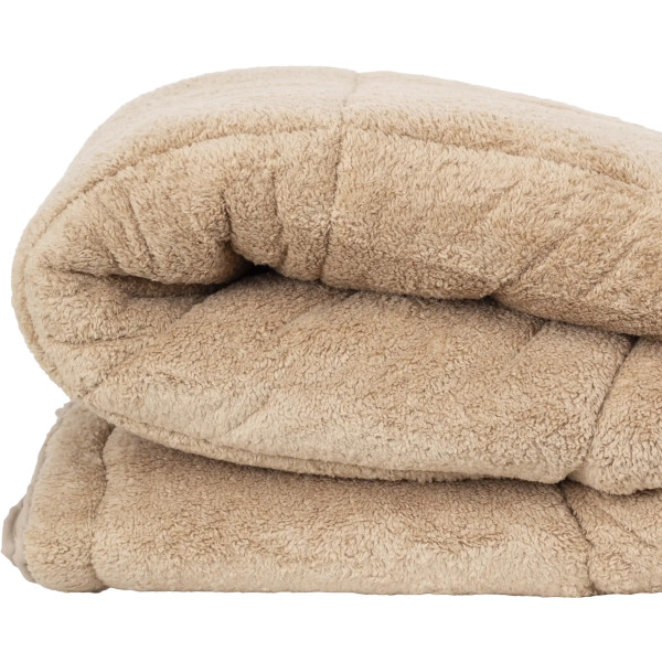 Фото - Одеяло зимнее полуторное ТЕП TEDDY 150х210 см Золотой беж (1-05207_35052)