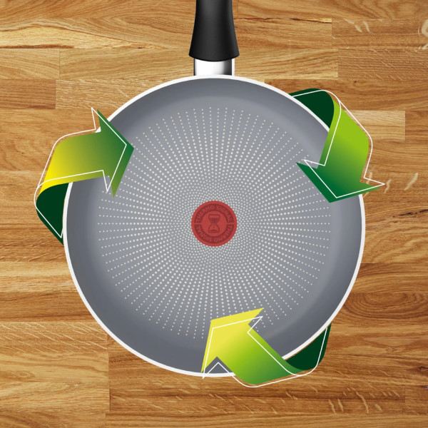 Фото - Сковорода универсальная Tefal C3120653 Halo 28 см
