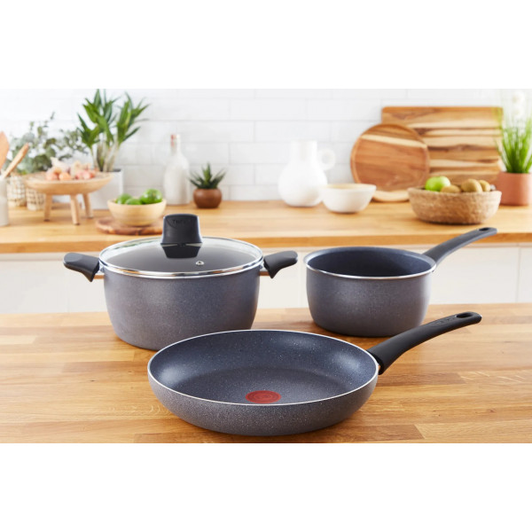 Фото - Сковорода универсальная Tefal D4560253 Hard Stone 20 см