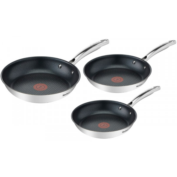 Фото - Набір сковорідок Tefal G718S334 Duetto+ 20см/24см/28 см