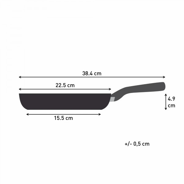 Фото - Сковорода універсальна Tefal H0560342 So'Light 22 см