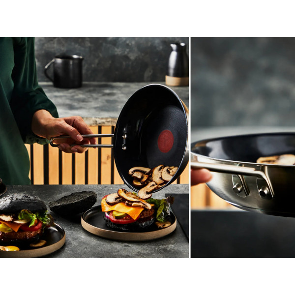 Фото - Сковорода універсальна Tefal H8710255 Nordica 20 см
