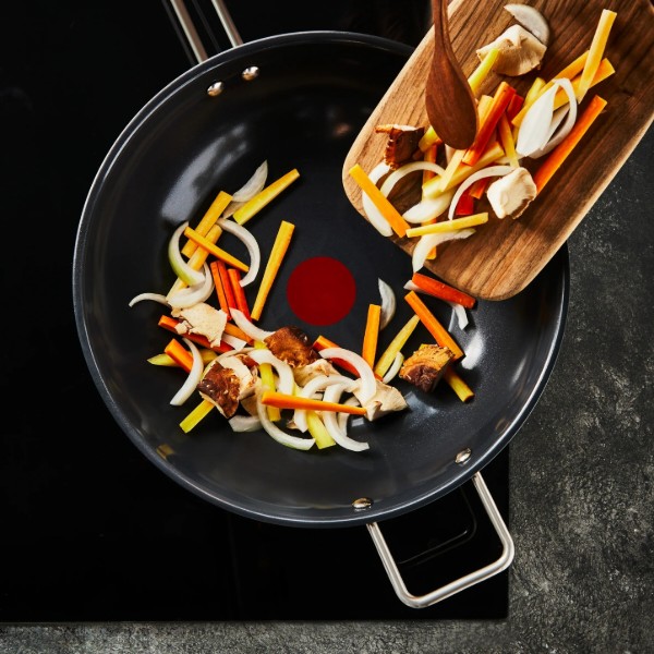 Фото - Уцінка - Сковорода ВОК Tefal H8711955 Nordica 28 см