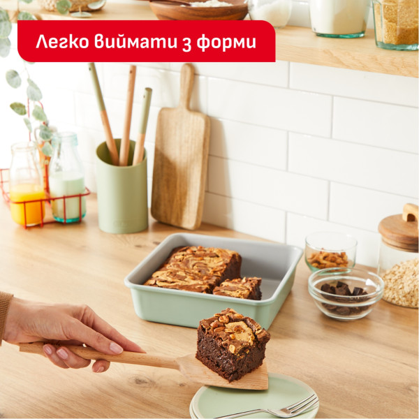 Фото - Форма для приготовления Tefal J1755204 CERAMIK 20х20 см