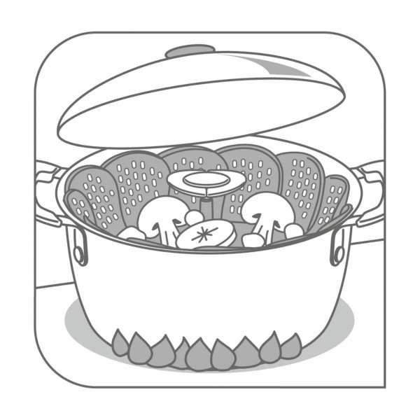 Фото - Емкость для приготовления на пару Tefal K2071614 Ingenio