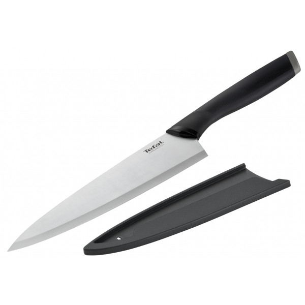Фото - Нож повара Tefal K2213244 Comfort 20 см + чехол