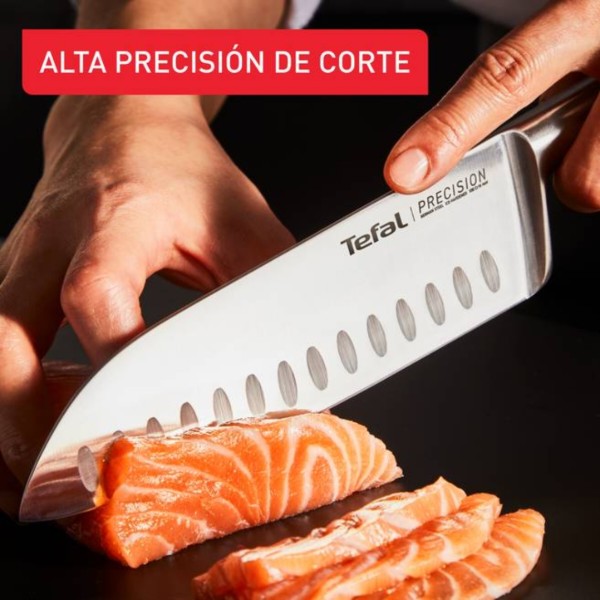 Фото - Нож сантоку Tefal K2891124 Precision 16,5 см