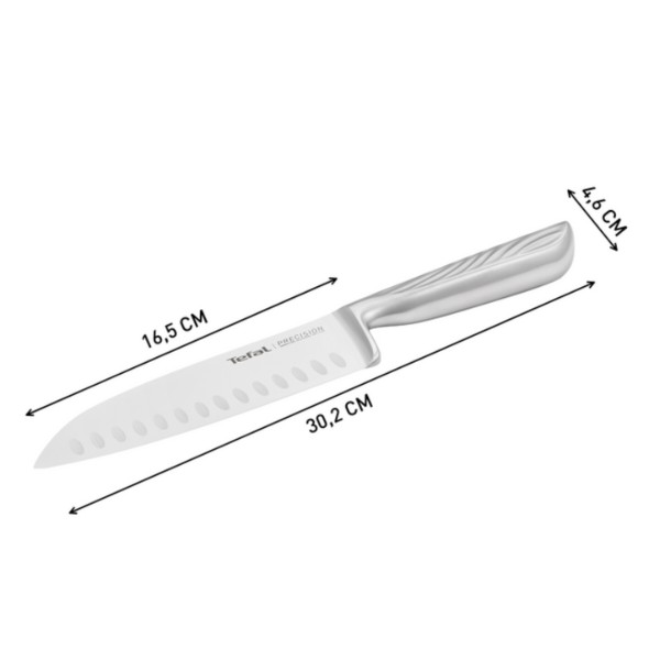 Фото - Нож сантоку Tefal K2891124 Precision 16,5 см
